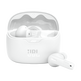 JBL Tune Beam - White - True wireless Noise Cancelling earbuds - Hero